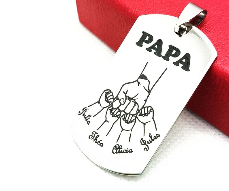 porte-clés cadeau pour  Papa