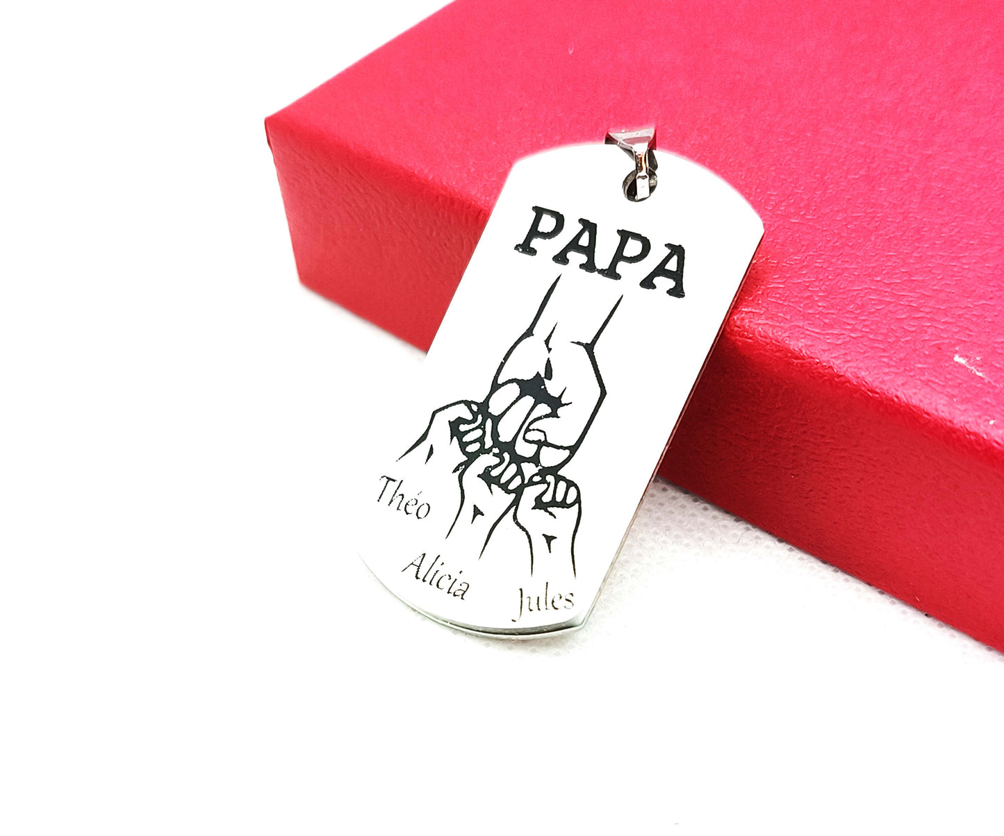 porte-clés cadeau pour  Papa